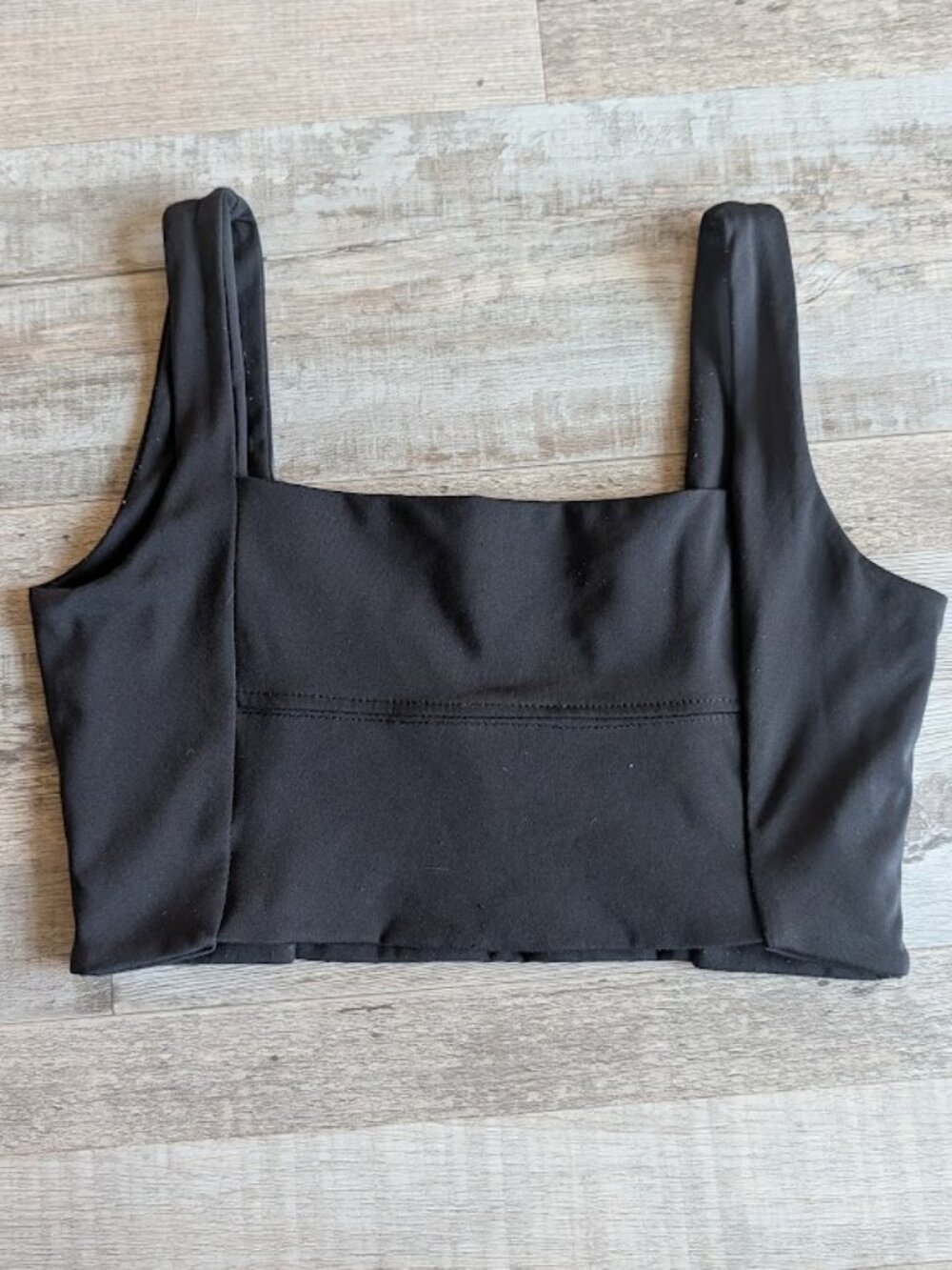 Tiger Friday Dancewear * Black Crop Top * Child Large